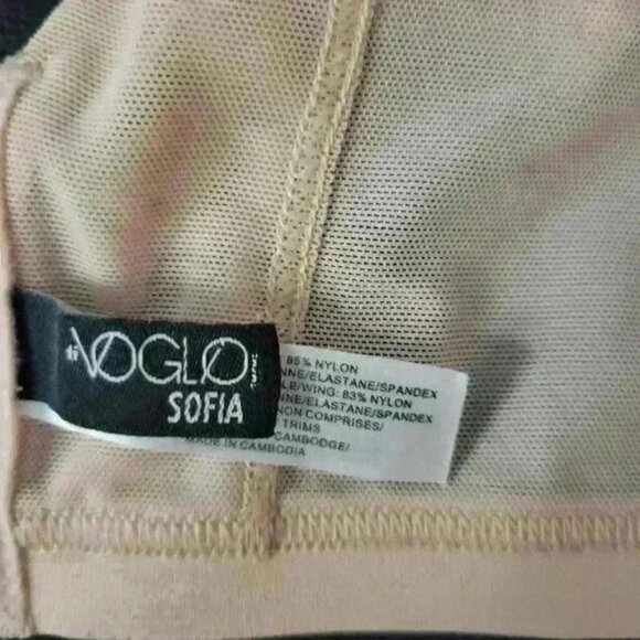 Voglo Sofia Size 40DD  Underwire Lace Satin Bra - Picture 4 of 5